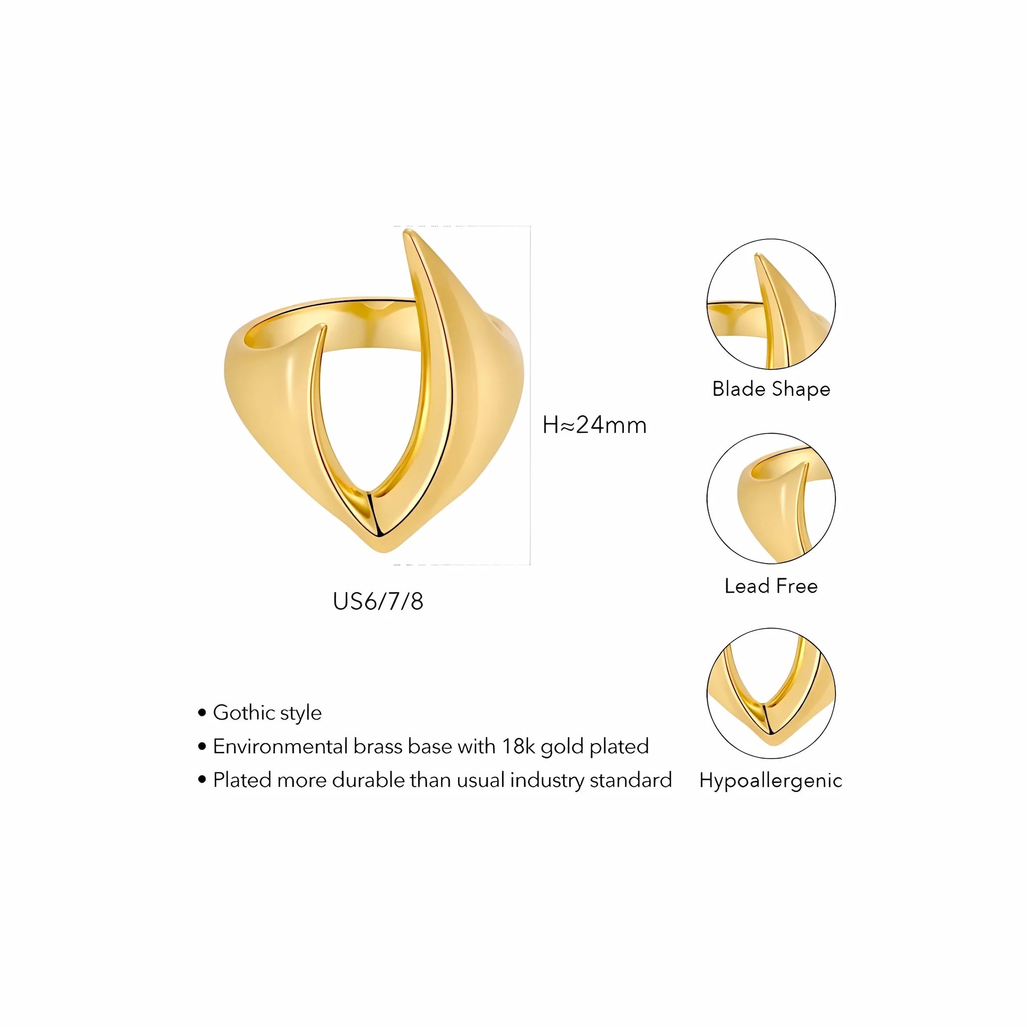 BEHI CLARISSA RING