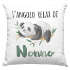 Cuscino L'angolo relax di Nonno