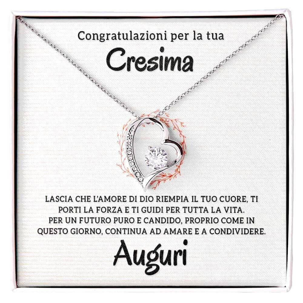 Collana Cresima - Auguri