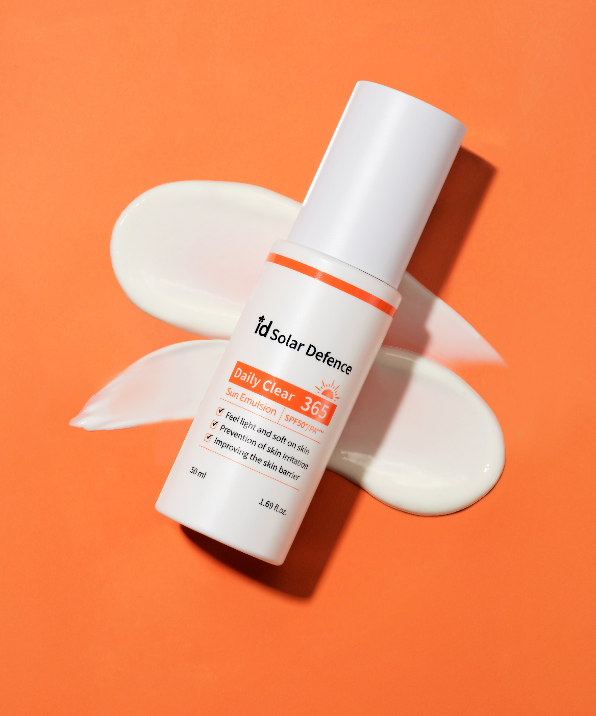 idPLACOSMETICS SOLAR DEFENCE DAILY CLEAR 365 SUN EMULSION SPF50+/ PA++++