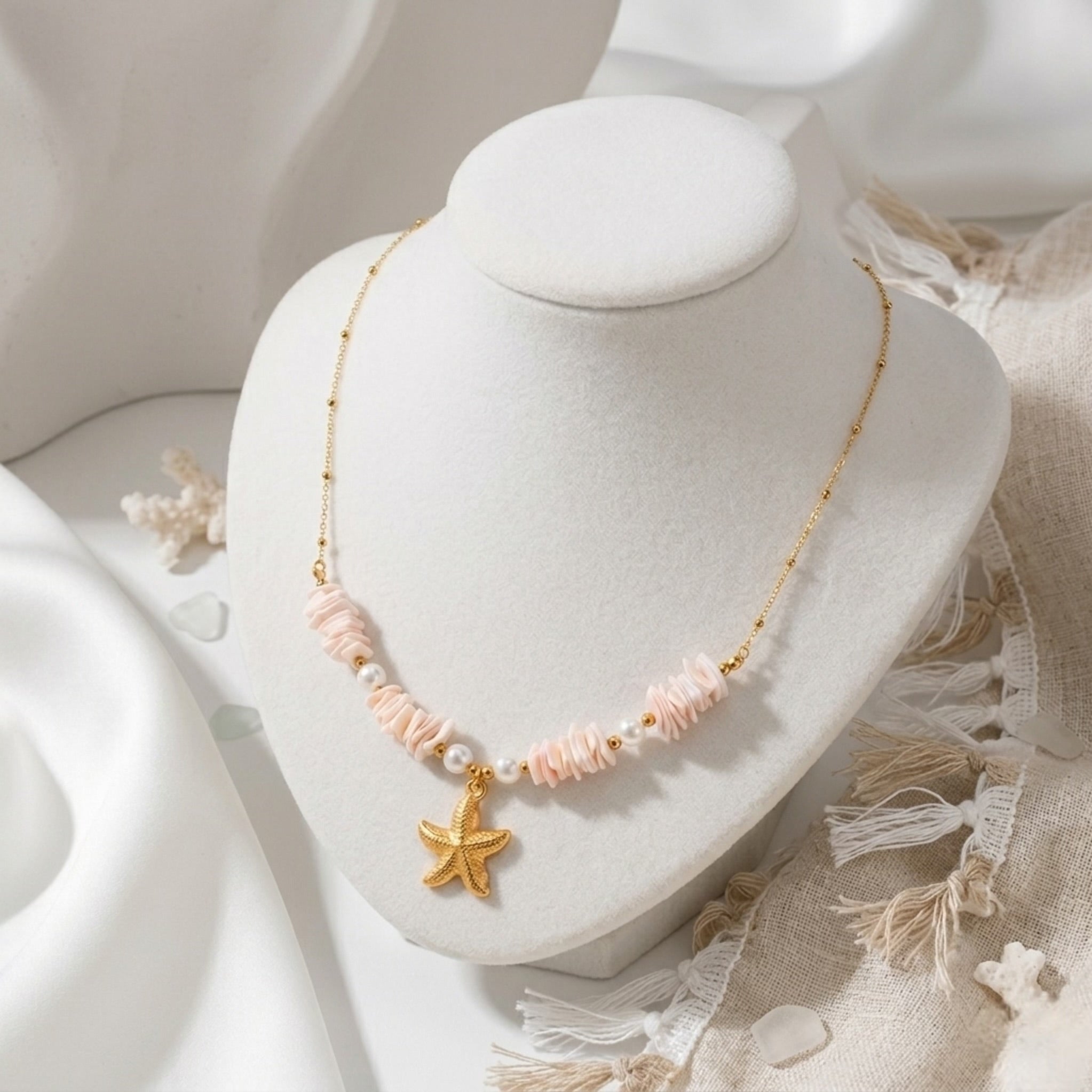 BEHI STARFISH NECKLACE