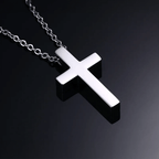 Collana Croce Argento sterling 925 - Al mio Ragazzo