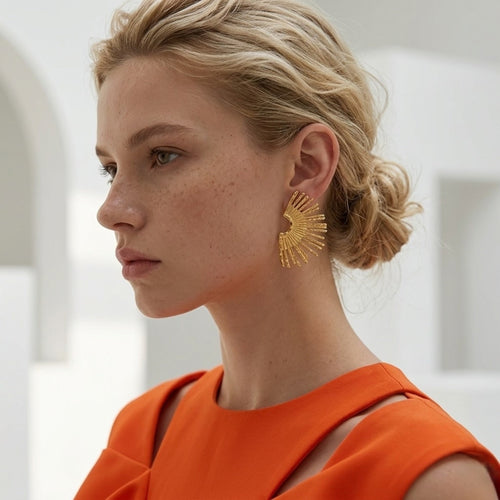 BEHI INDIGO EARRINGS