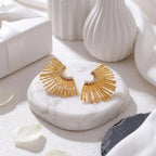 BEHI INDIGAMOND EARRINGS
