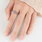 Anello da Donna in Argento Sterling 925 Per mia moglie - Ansia