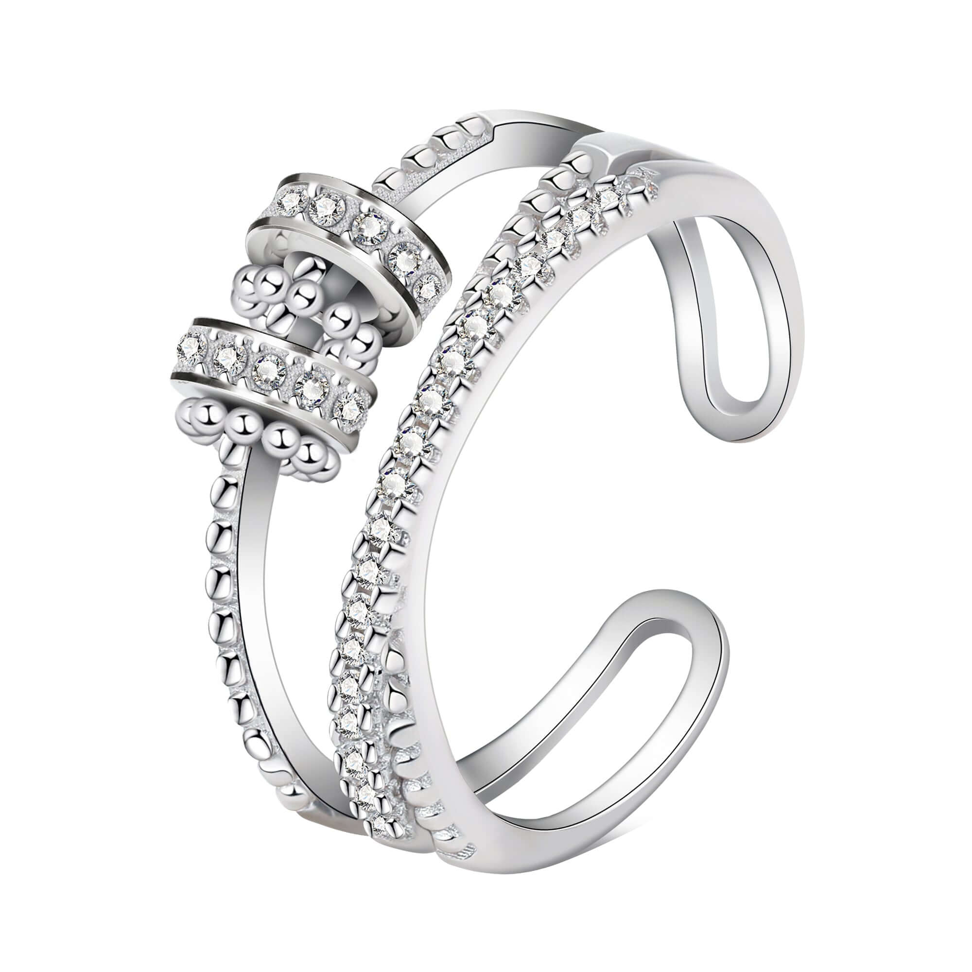 Anello da Donna in Argento Sterling 925 - Ansia