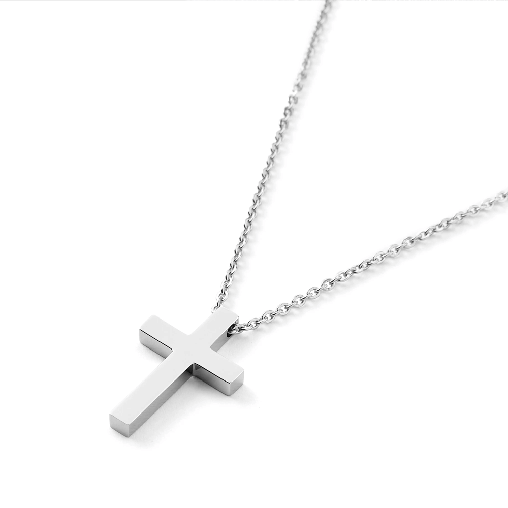 Collana Croce Argento sterling 925 - A mio Marito