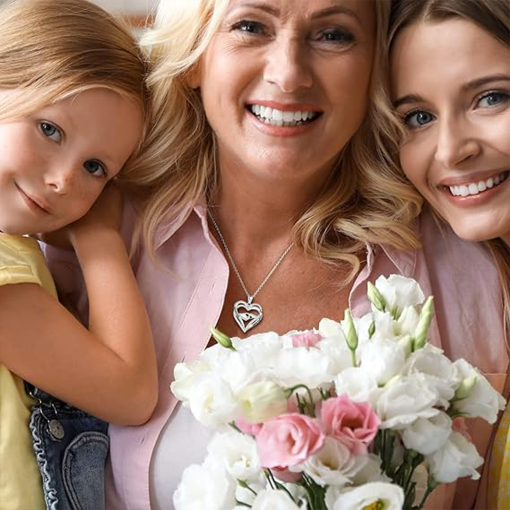 Collana da Donna in Argento Sterling 925 - Mamma, Sempre con Te