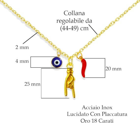 Collana Donna - Corna