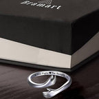 Anello da Uomo in Argento Sterling 925 - A mio Figlio