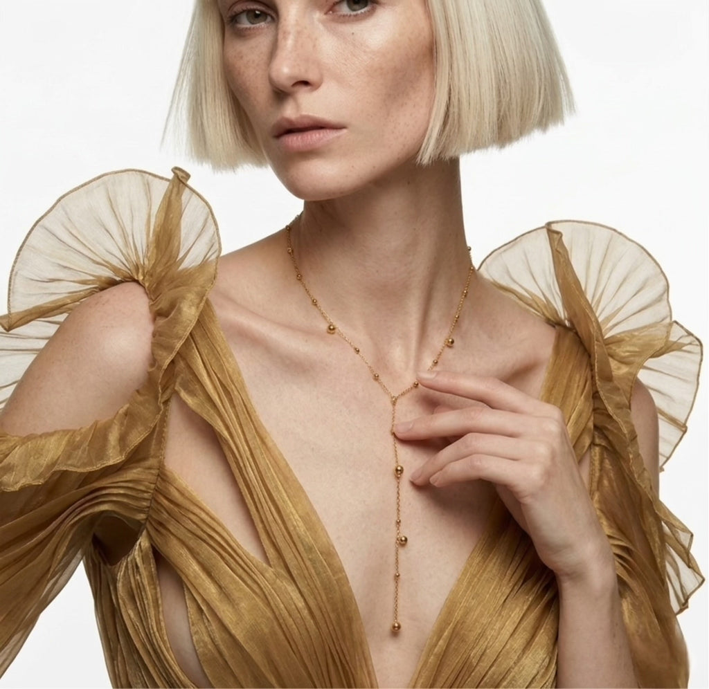 BEHI ROVENA long NECKLACE