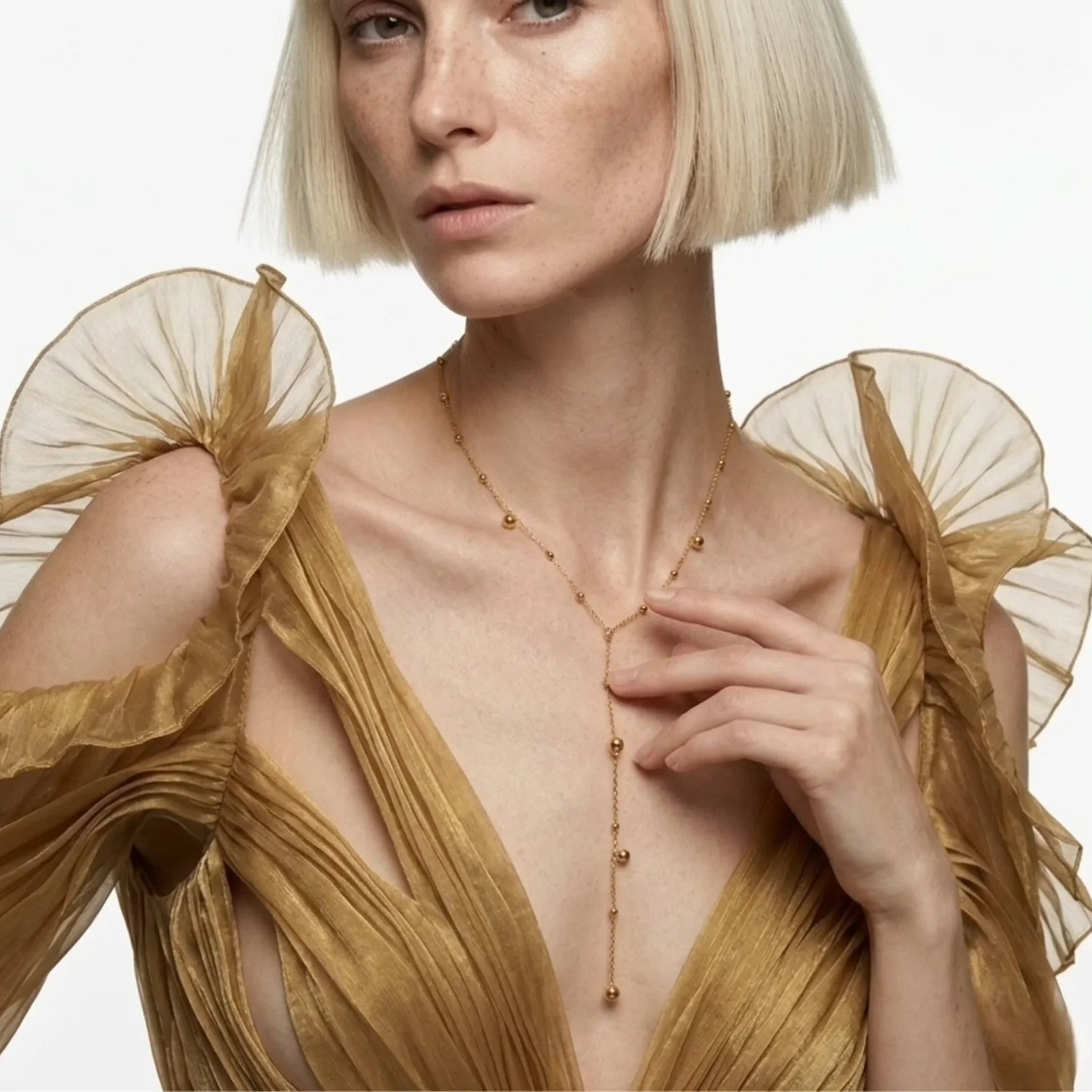 BEHI ROVENA long NECKLACE