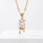 BEHI TIARA NECKLACE