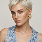 BEHI INDIGAMOND EARRINGS