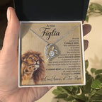 Collana A Mia Figlia - Con Amore, il Tuo Papà.
