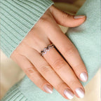 Anello in Argento Sterling 925 - A Mia Moglie - Alti e Bassi