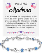 Bracciale Pietre Blu - Per la mia Madrina