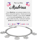 Bracciale Quadrifoglio - Per la mia Madrina