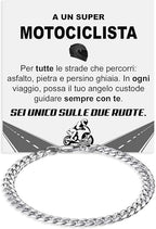 Bracciale Cubano - Motociclista