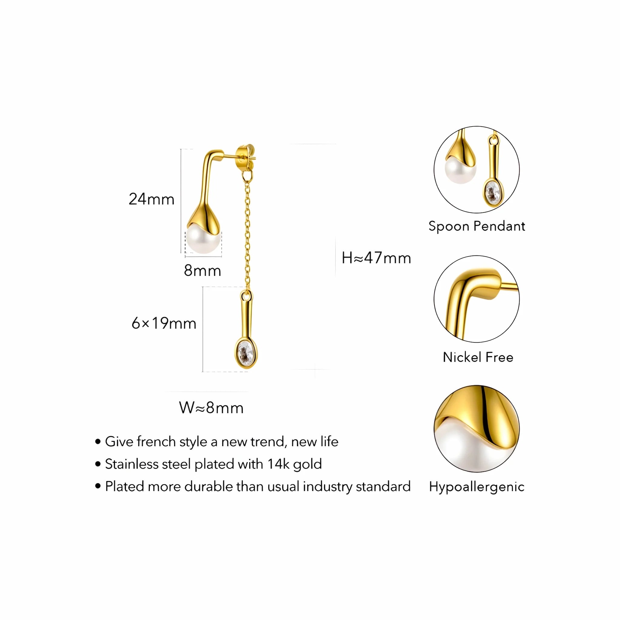 BEHI PATRICIA EARRINGS