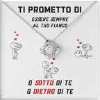 Collana Donna -  Ti Prometto di essere Sempre al tuo Fianco