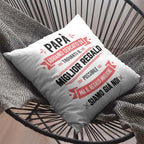 Cuscino Papà abbiamo cercato di trovarti il miglior regalo - NOI