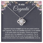 Collana A Mia Cognata -  Ti voglio un Mondo di Bene.