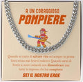 Collana da Uomo Argento - Pompiere