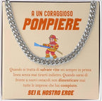 Collana da Uomo Argento - Pompiere