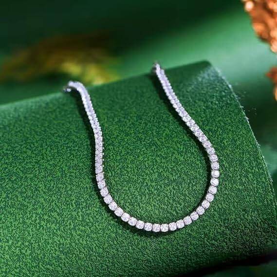 Bracciale Tennis in Argento Sterling 925 -  Felice Anniversario