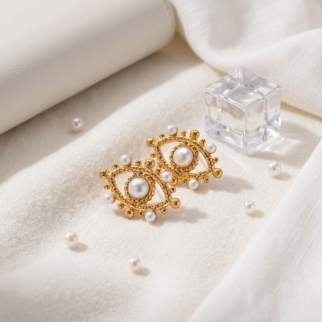 BEHI REBECCA stud EARRINGS