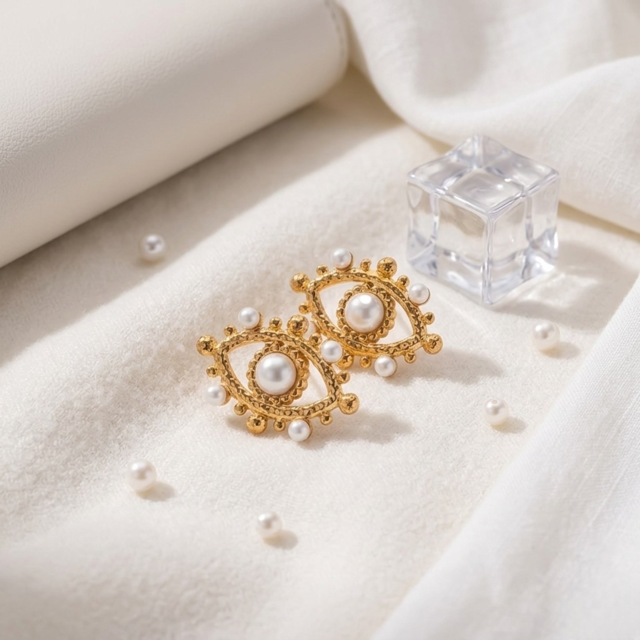 BEHI REBECCA stud EARRINGS