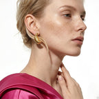 BEHI CROISSANT EARRINGS