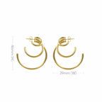 BEHI ARIEL EARRINGS