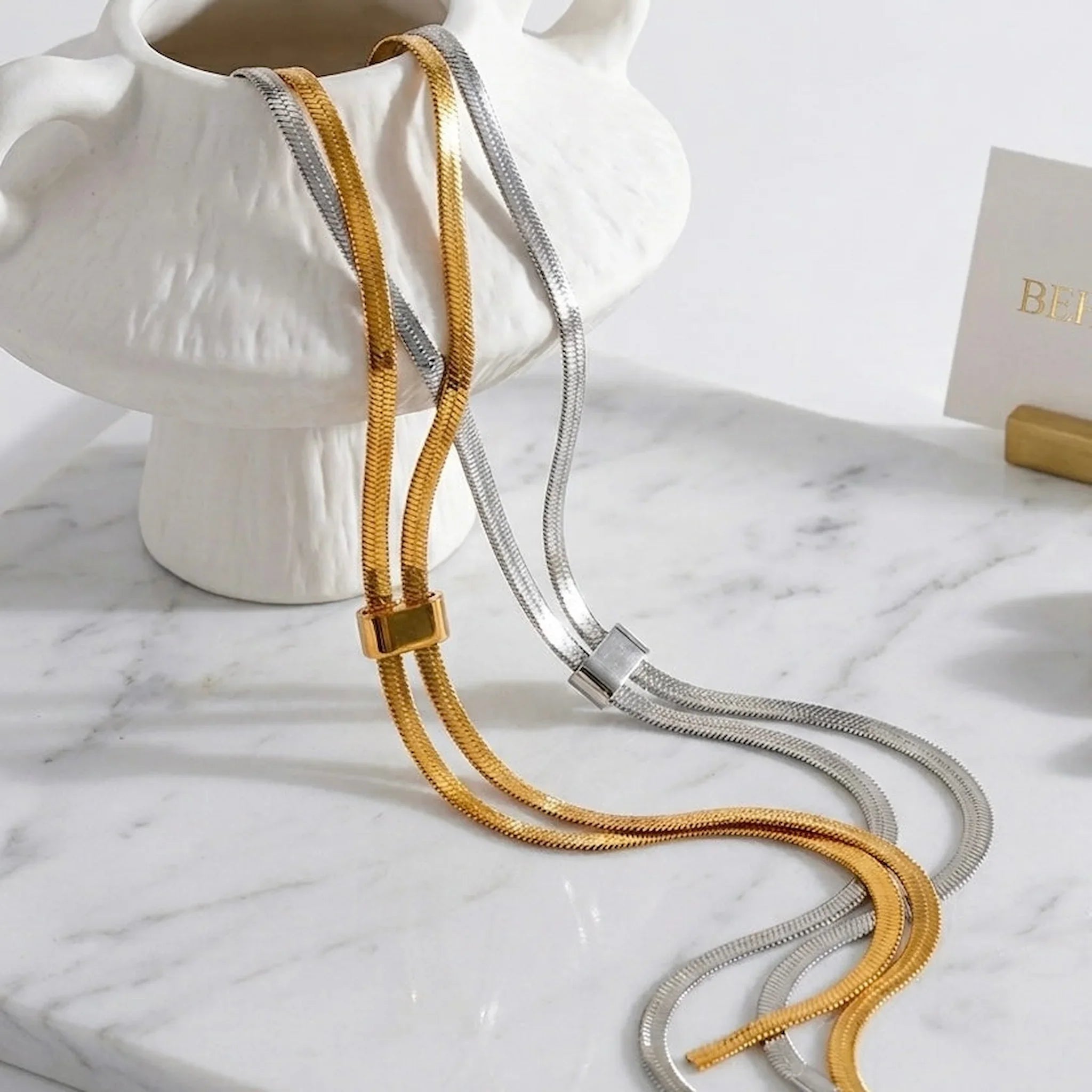 BEHI SPANO long NECKLACE