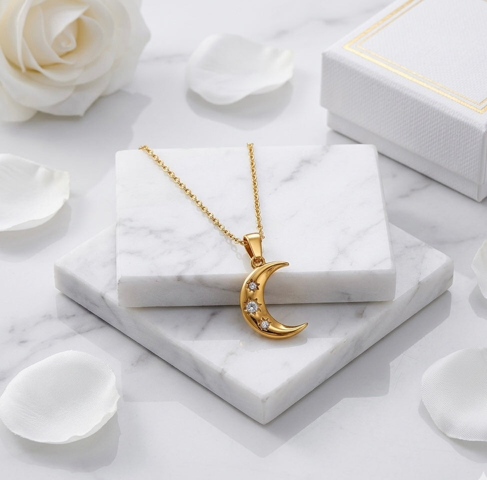 BEHI MOON NECKLACE
