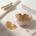 BEHI INDIGO EARRINGS