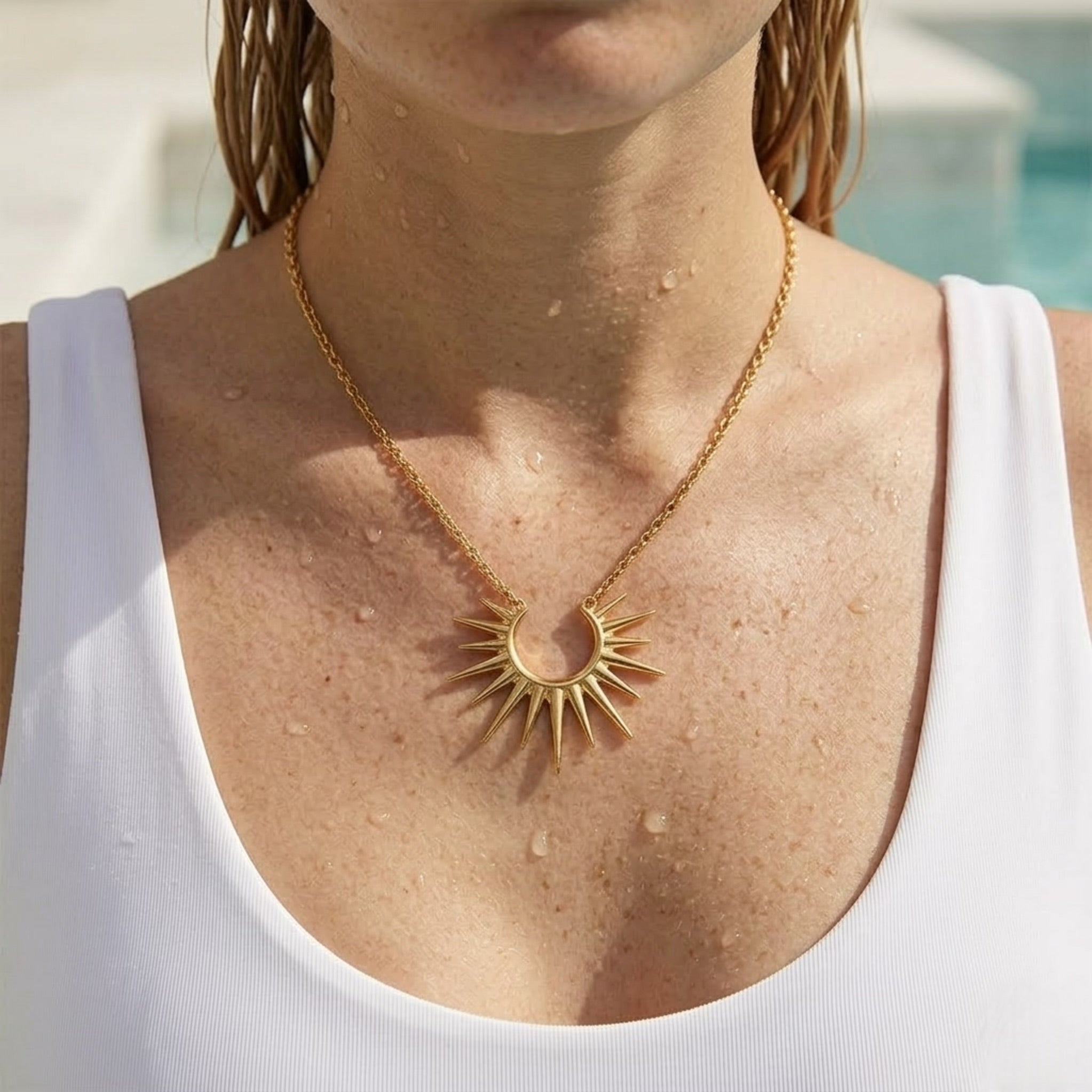 BEHI SUN STAR NECKLACE