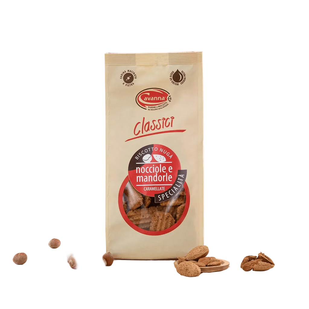 Nugà con Nocciole e Mandorle Caramellate - Cavanna