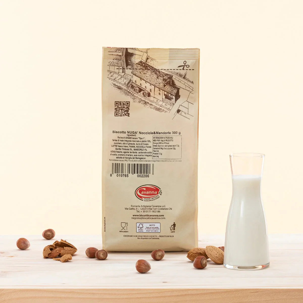 Nugà con Nocciole e Mandorle Caramellate - Cavanna