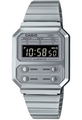 Casio A-100WE-7B – Orologio Digitale Vintage