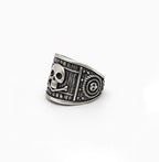 Anello Uomo Argento Black Sails: Accessorio da Pirata.
