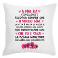 Cuscino A Mia Zia Ti Voglio Bene