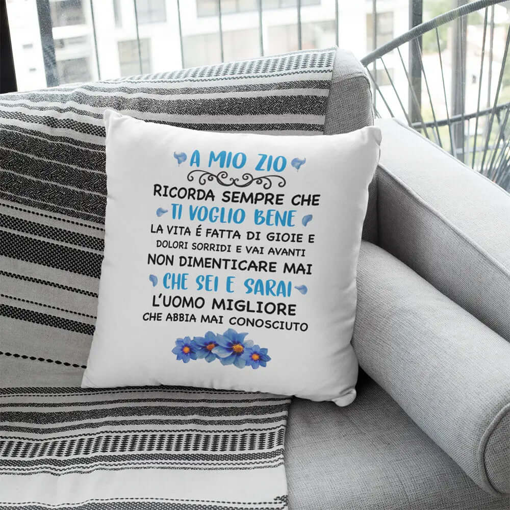 Cuscino A Mio Zio Ti Voglio Bene