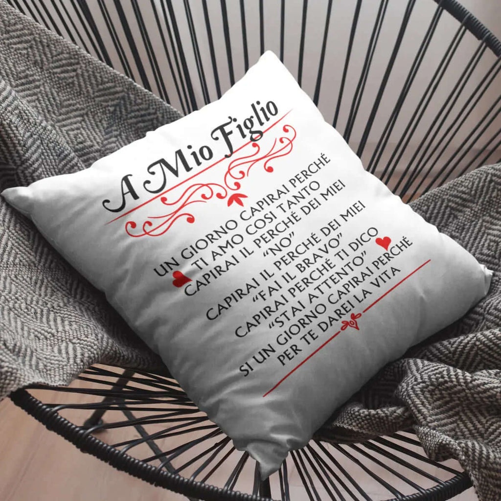 Cuscino A mio Figlio