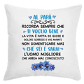 Cuscino Al Papà Ti Voglio Bene