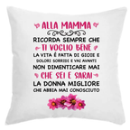 Cuscino Alla Mamma Ti Voglio Bene