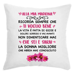 Cuscino Alla Mia Madrina Ti Voglio Bene