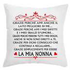 Cuscino Grazie per essere la mia Nonna