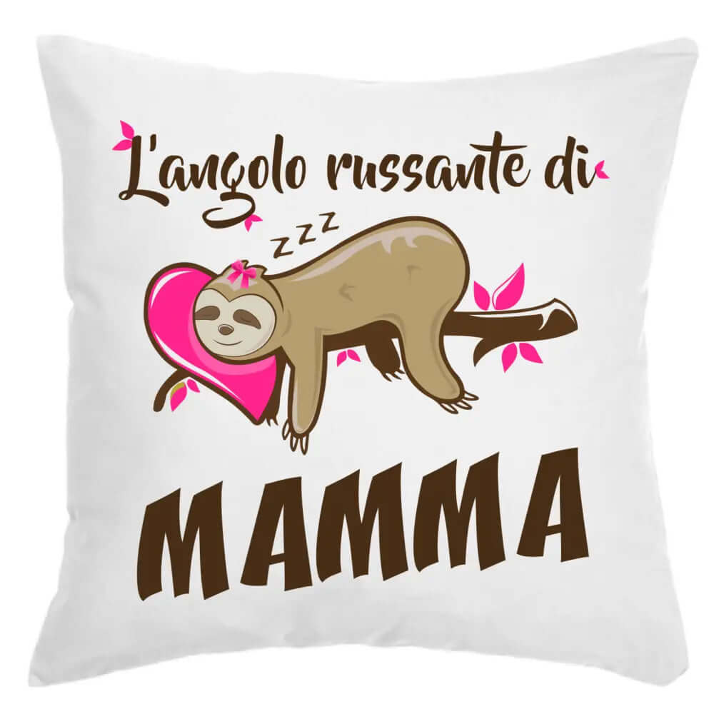 Cuscino L'angolo russante di Mamma